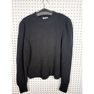 525 America woman’s puff shoulder knit sweater size XL